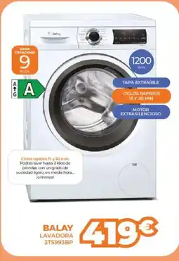 Pascual Martí BALAY Lavadora 3ts993bp oferta