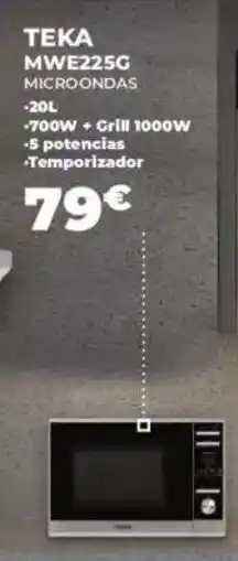 Pascual Martí TEKA Mwe225g microondas oferta