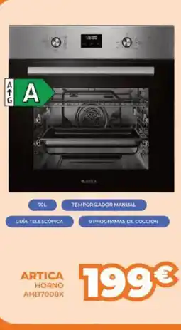 Pascual Martí ARTICA Horno ahb7008x oferta