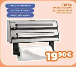 Pascual Martí TEFAL Papel cocina aluminio film oferta