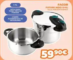 Pascual Martí FAGOR Future nido 6+4l olla presión rápida oferta
