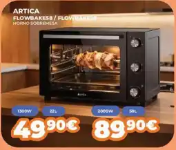 Pascual Martí ARTICA Flowbake58/ flowbake22 horno sobremesa oferta