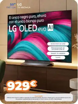 Pascual Martí LG 55" 139,7 cm tv 55c54la oferta