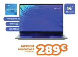Pascual Martí MEDION Md600014es portátil oferta