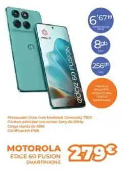 Pascual Martí MOTOROLA Edge 60 fusion smartphone oferta