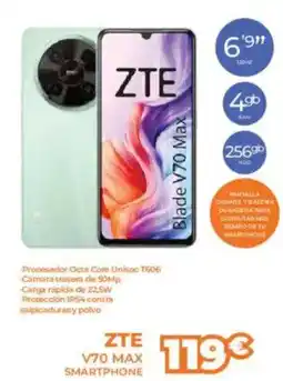 Pascual Martí ZTE V70 max smartphone oferta