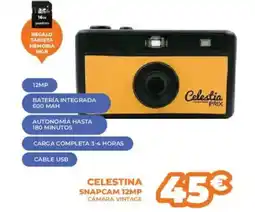 Pascual Martí CELESTINA Snapcam 12mp cámara vintage oferta
