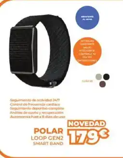 Pascual Martí POLAR Loop gen2 smart band oferta