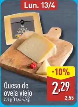 ALDI Queso de oveja viejo oferta