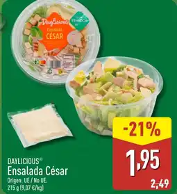 ALDI DAYLICIOUS Ensalada César oferta