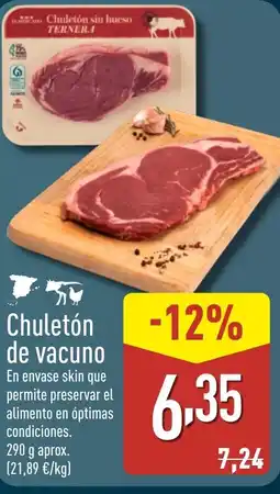 ALDI Chuletón de vacuno oferta
