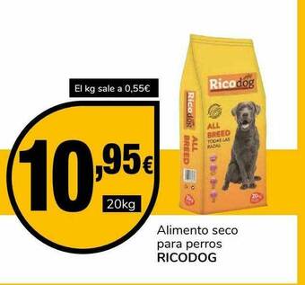 Supeco Alimento Seco Para Perros Ricodog oferta