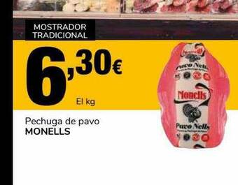 Supeco Pechuga De Pavo Monells oferta
