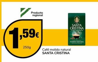 Supeco Café Molido Natural Santa Cristina oferta