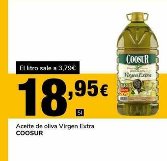 Supeco Aceite De Oliva Virgen Extra Coosur oferta