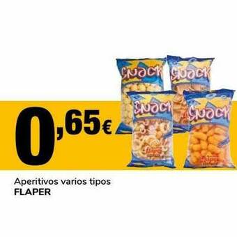Supeco Aperitivos Varios Tipos Flaper oferta