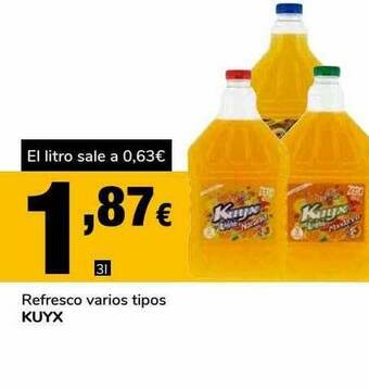 Supeco Refresco Varios Tipos Kuyx oferta