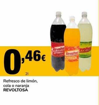 Supeco Refresco De Limón Cola O Naranja Revoltosa oferta