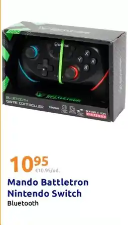 Action Nintendo - switch mando battletron oferta