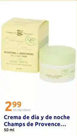 Action Champs de provence - crema de dia y de noche oferta