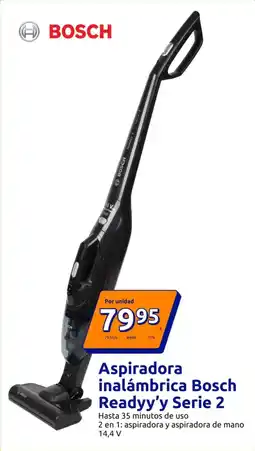 Action Bosch - aspiradora inalambrica ready'y serie 2 oferta