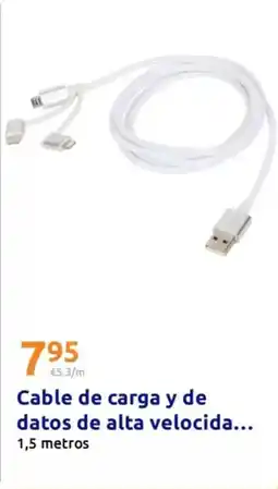 Action Cable de carga y de datos de alta velocidad oferta