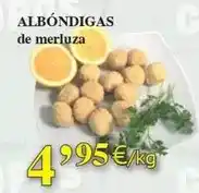 Congelados Copos Albóndigas de merluza oferta
