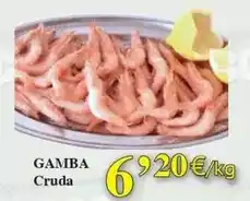 Congelados Copos Gamba cruda oferta