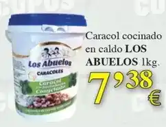 Congelados Copos Los abuelos - caracol cocinado en caldo oferta