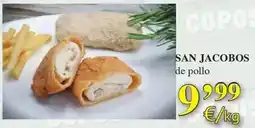 Congelados Copos San jacobos de pollo oferta