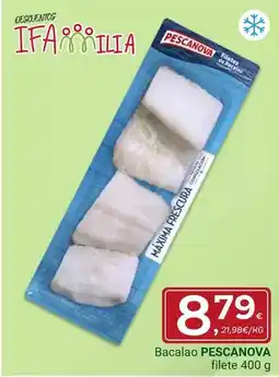 Supermercados Dani Pescanova - bacalao filete oferta