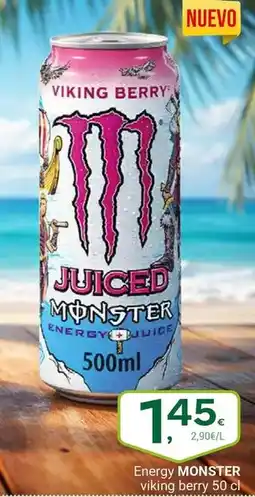 Supermercados Dani Monster - energy oferta