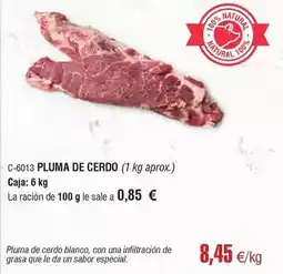 Abordo Blanco - pluma de cerdo oferta