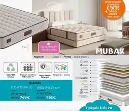 Mubak Lana - colchón oferta
