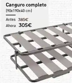 Mubak Canguro completo oferta