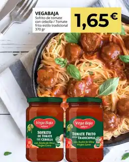 Sangüi Vegabaja - sofrito de tomate con cebolla oferta