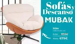 Mubak Sillon oferta
