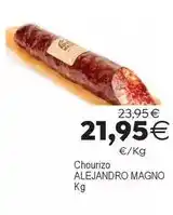 Supermercados Aquí Alejandro - magno chourizo oferta