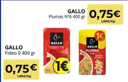 Sangüi Gallo - plumas/ fideo oferta