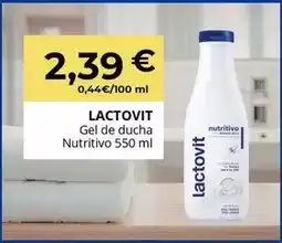 Sangüi Lactovit - gel de ducha nutritivo oferta