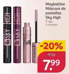Rossmann Maybelline - sky high oferta