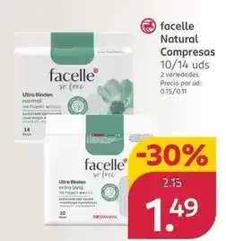 Rossmann Cafelle - natural compresas oferta