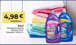 Sangüi Balu - detergente liquido express oferta