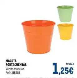 Makro Maceta portacuentas oferta