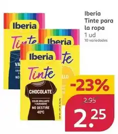 Rossmann Iberia - tinte para la ropa oferta