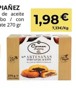 Sangüi Carmen lupianez - tortas de aceite algarrobo con chocolate oferta