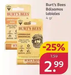 Rossmann Burt's bees - balsamo labial oferta