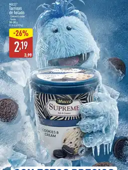 ALDI MUCCI Tarrinas de helado oferta