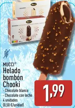ALDI MUCCI Helado bombón Chooki oferta