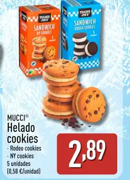 ALDI MUCCI Helado cookies oferta